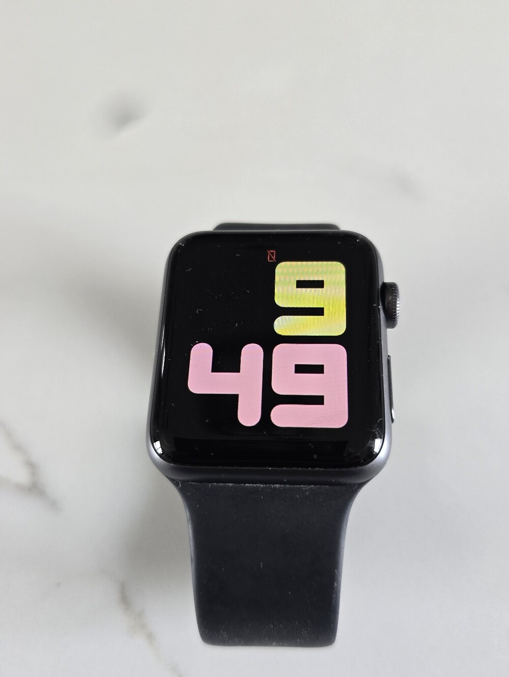 Apple Watch Series 3 Black Alluminum Case 42mm Used no charger